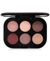 Mac Connect In Colour Eye Shadow Palette In Embedded In Burgundy