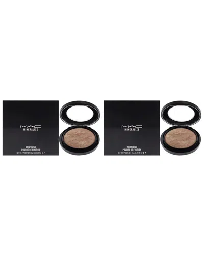 Mac Cosmetics M·a·c Cosmetics 0.35oz Mineralize Skinfinish - Soft And Gentle - Pack Of 2 In Multi