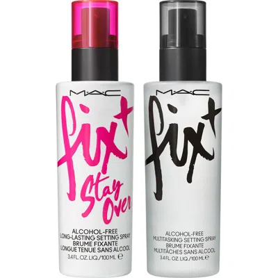 Mac Cosmetics Full-size Fix+ Setting Spray Set (nordstrom Exclusive) $69 Value In No Color