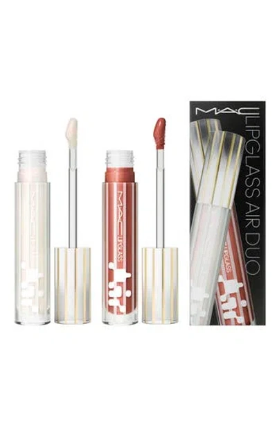 Mac Cosmetics Glossy Lipglass Air Lip Gloss Duo