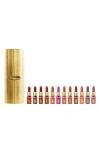 MAC COSMETICS MAC COSMETICS GOLDEN GIRLS MINI LUSTREGLASS LIPSTICK SET $180 VALUE