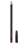 Mac Cosmetics Lip Liner Pencil In Chili Rimmed