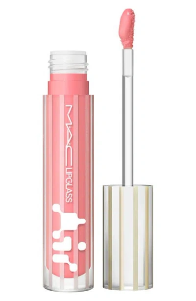 Mac Cosmetics Lipglass Air Nonsticky Lip Gloss In Pink