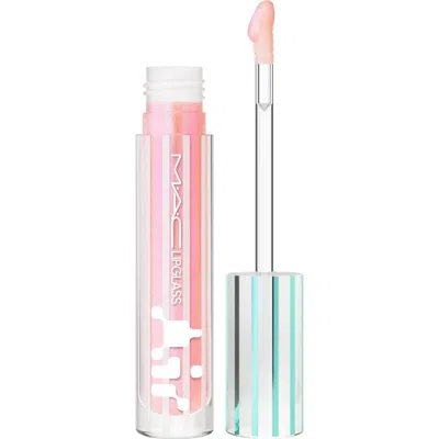 Mac Cosmetics Lipglass Air Nonsticky Lip Gloss In Blue