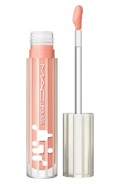 Mac Cosmetics Lipglass Air Nonsticky Lip Gloss In Pink