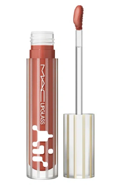 Mac Cosmetics Lipglass Air Nonsticky Lip Gloss In Transparent