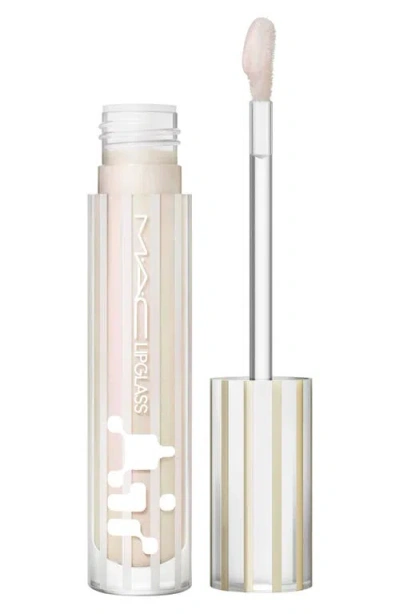 Mac Cosmetics Lipglass Air Nonsticky Lip Gloss In White
