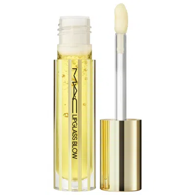 Mac Cosmetics Lipglass Blow Plumping Non-sticky Lip Oil Ginger Zinger 0.17 Oz/5 ml In Orange