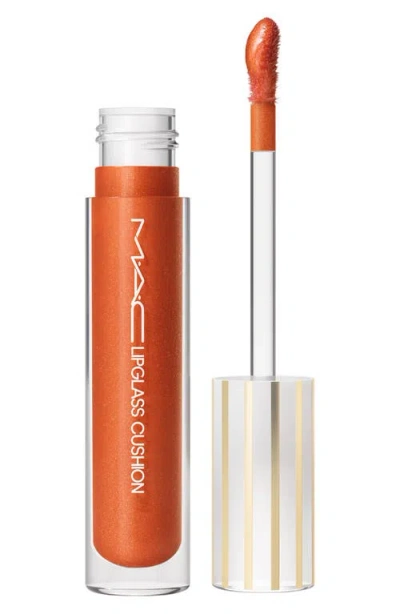 Mac Cosmetics Lipglass Cushion High-pigment Lip Oil In Transparent