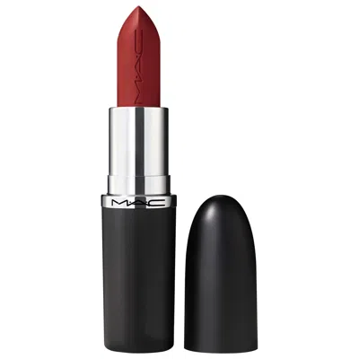 Mac Cosmetics M·a·cximal Sleek Satin 8hr Full-coverage Hydrating Lipstick Brick-o-la 0.12 oz / 3.5 G