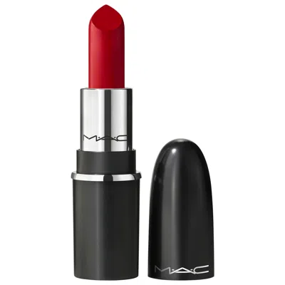 Mac Cosmetics Mini M·a·cximal Silky Matte 12hr Wear Lipstick Ruby Woo 0.06 oz