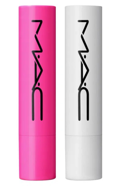 Mac Cosmetics Squirt Plumping Gloss Stick Lip Duo $52 Value In No Color