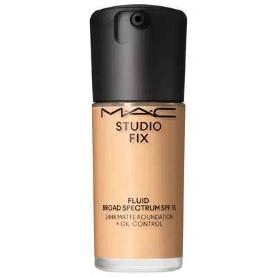Mac Cosmetics Studio Fix Fluid Spf 15 24hr Buildable Soft-matte Foundation + Oil Control C40 1 Oz/30 ml In Red