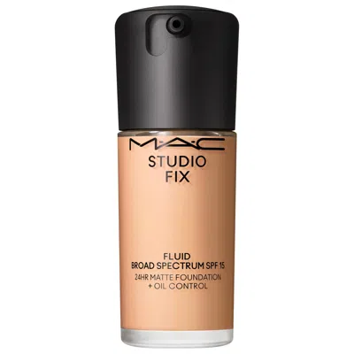 Mac Cosmetics Studio Fix Fluid Spf 15 24hr Buildable Soft-matte Foundation + Oil Control N6.5 1 Oz/30 ml In Gray