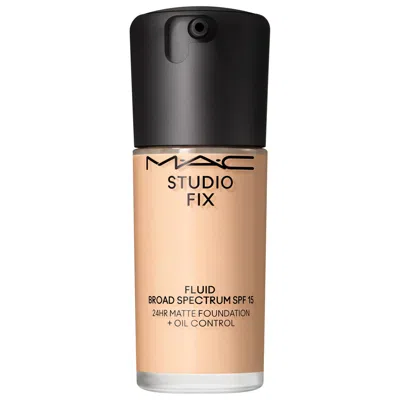 Mac Cosmetics Studio Fix Fluid Spf 15 24hr Buildable Soft-matte Foundation + Oil Control Nc16 1 Oz/30 ml