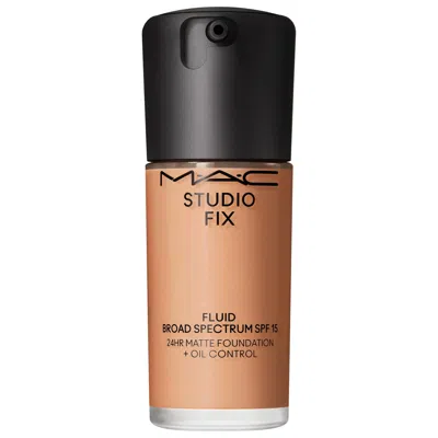 Mac Cosmetics Studio Fix Fluid Spf 15 24hr Buildable Soft-matte Foundation + Oil Control Nc44 1 Oz/30 ml In Brown