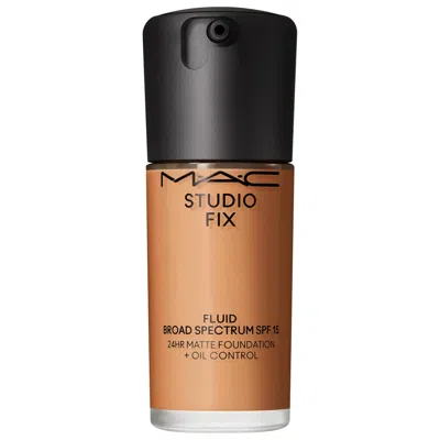 Mac Cosmetics Studio Fix Fluid Spf 15 24hr Buildable Soft-matte Foundation + Oil Control Nc45 1 Oz/30 ml In Brown
