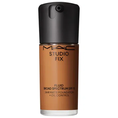 Mac Cosmetics Studio Fix Fluid Spf 15 24hr Buildable Soft-matte Foundation + Oil Control Nc47 1 Oz/30 ml In Brown