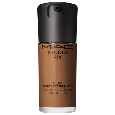 Mac Cosmetics Studio Fix Fluid Spf 15 24hr Buildable Soft-matte Foundation + Oil Control Nc60 1 Oz/30 ml In Gray