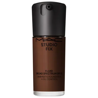 Mac Cosmetics Studio Fix Fluid Spf 15 24hr Buildable Soft-matte Foundation + Oil Control Nc65 1 Oz/30 ml