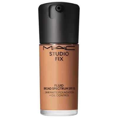 Mac Cosmetics Studio Fix Fluid Spf 15 24hr Buildable Soft-matte Foundation + Oil Control Nw25 1 Oz/30 ml In Brown