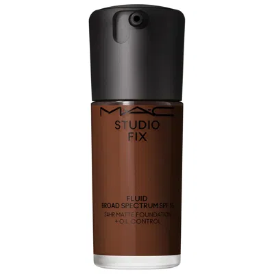 Mac Cosmetics Studio Fix Fluid Spf 15 24hr Buildable Soft-matte Foundation + Oil Control Nw58 1 Oz/30 ml