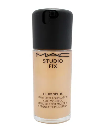 Mac Cosmetics M·a·c Cosmetics Women's 1oz C4 Studio Fix Fluid Spf 15 24hr Matte Foundation  Plus Oil Control In Transparent