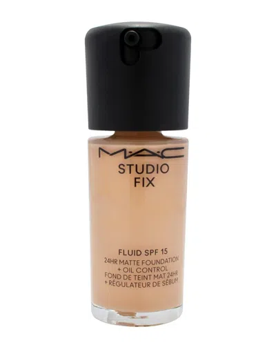 Mac M·a·c Cosmetics Women's 1oz Nc27 Studio Fix Fluid Spf 15 24hr Matte Foundation  Plus Oil Control In White