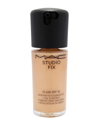 Mac M·a·c Cosmetics Women's 1oz Nc35 Studio Fix Fluid Spf 15 24hr Matte Foundation  Plus Oil Control In White
