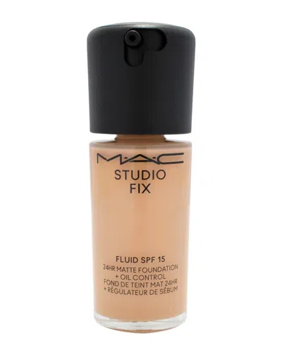 Mac M·a·c Cosmetics Women's 1oz Nc37 Studio Fix Fluid Spf 15 24hr Matte Foundation  Plus Oil Control In White