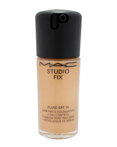 Mac Cosmetics M·a·c Cosmetics Women's 1oz Nc40 Studio Fix Fluid Spf 15 24hr Matte Foundation  Plus Oil Control In Brown