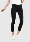 Mac Dream Chic Crop Jeans In Black In Black