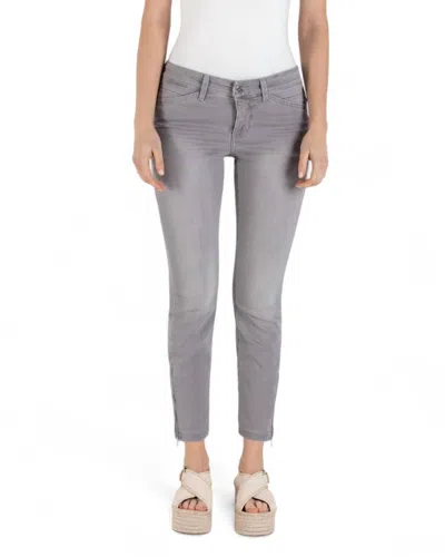 Mac Dream Chic Jean In Silver Grey
