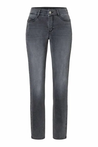 Mac Dream Denim Straight Leg Jeans In Light Black In Multi