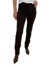 Mac Dream Straight Denim Jeans In Deep Brown In Black