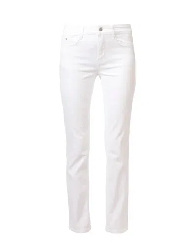 Mac Dream Straight Leg Jean In White