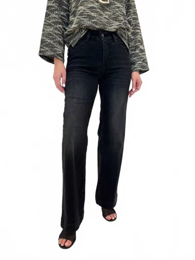 Mac Dream Wide Jeans In Black Used
