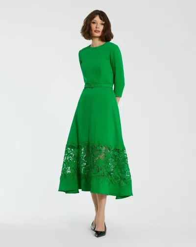 Mac Duggal 21001 Formal Mother Of The Bride Midi Dress In Green