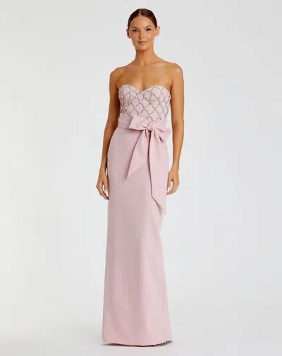 Mac Duggal 2294 Prom Fitted Slit Long Formal Dress In Multi