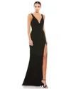 Mac Duggal 25846 Prom Long Sleeveless Evening Gown In Black