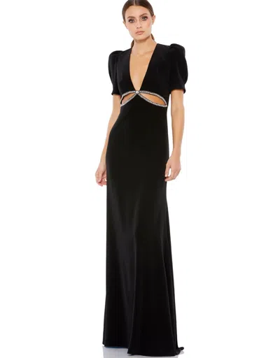 Mac Duggal 2630 Long Formal Evening Dress In Black