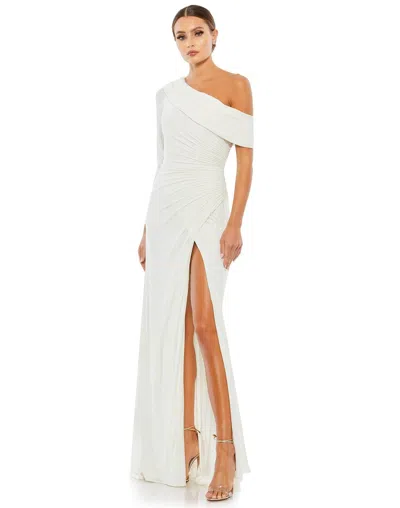 MAC DUGGAL 26570 LONG ONE SHOULDER FITTED PROM GOWN