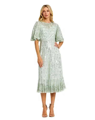 MAC DUGGAL 5579 FORMAL MOTHER OF THE BRIDE MIDI DRESS