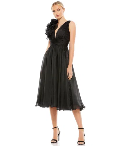 Mac Duggal 70165 Short Sleeveless Cocktail Dress In Black