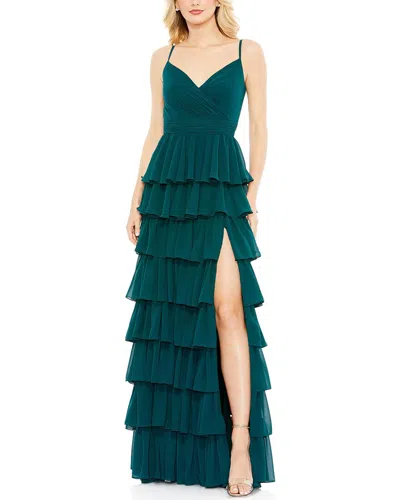 Mac Duggal A-line Dress In Green
