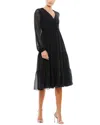 Mac Duggal A-line Dress In Black