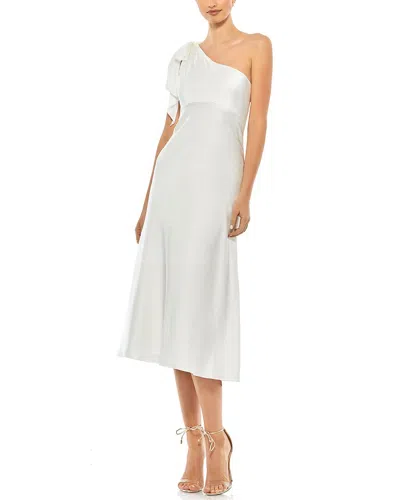 Mac Duggal A-line Gown In White