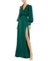 Mac Duggal Faux Wrap Gown