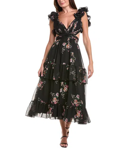 Mac Duggal A-line Cocktail Dress In Black