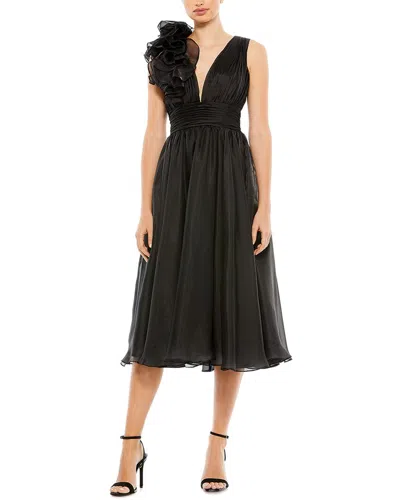 Mac Duggal A-line Cocktail Dress In Black